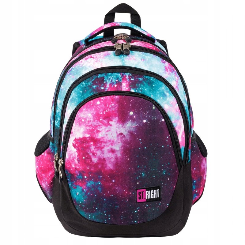 Štýlový Školský Batoh ST.RIGHT BP-06 Nebula s Viacerými Vreckami